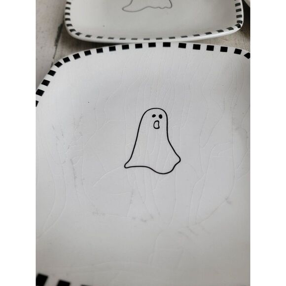 Tag Halloween small plate Boo‎ Ghost set home decor - Picture 8 of 15